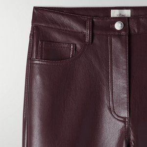 Aritzia Wilfred Melina Pants - Vegan Leather